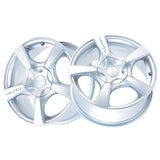 1 X TOUREN TR9 17X7 5-110/5-115 72.62 Hub 42 Offset Silver Wheel Rim