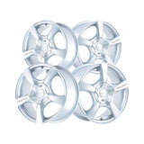 1 X TOUREN TR9 17X7 5-110/5-115 72.62 Hub 42 Offset Silver Wheel Rim
