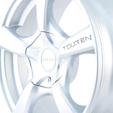 1 X TOUREN TR9 17X7 5-110/5-115 72.62 Hub 42 Offset Silver Wheel Rim