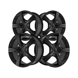 1 X TOUREN TR9 17X7 5-110/5-115 72.62 Hub 42 Offset Black Wheel Rim