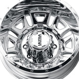 Ultra 287 17X6.5 8X210 154.30 Hub -140 Offset Chrome Plated Wheel Rim