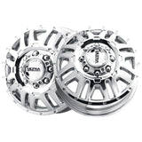 Ultra HUNTER DUALLY 17X6.5 8X6.50 121.70 Hub +129 Chrome Plated Wheel Rim