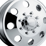 Ultra 028 17X6.5 8X6.50 130.18 Hub +134 Offset Polished Wheel Rim