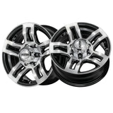 Ultra 230 15X6 6X5.50 105.00 Hub +00 Offset Black Wheel Rim