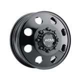 1 X Ultra 002FBK Modular Dually 16X6 8x6.50 121.7 Hub +102 Offset Black Wheel Rim