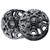 Ultra 284 16X6 6X180 138.80 Hub HPO Offset Black Wheel Rim