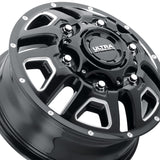 Ultra 284 16X6 6X180 138.80 Hub HPO Offset Black Wheel Rim