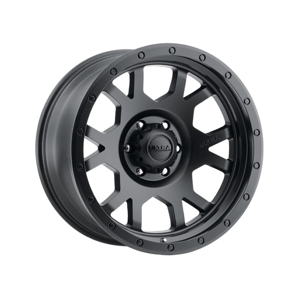 1 X Ultra 113B The Boss 20X10 6X5.50 106.1 Hub -19 Offset Black Wheel Rim