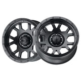 1 X Ultra 113B The Boss 20X9 6X5.50 106.1 Hub +01 Offset Black Wheel Rim