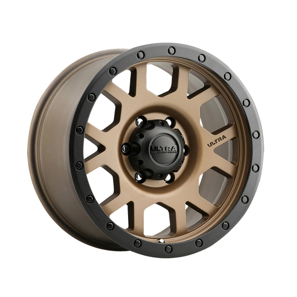 1 X Ultra 113BZ The Boss 17X9 5X5.00 78 Hub +01 Offset Bronze Wheel Rim