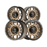 1 X Ultra 113BZ The Boss 17X9 5X5.00 78 Hub +01 Offset Bronze Wheel Rim