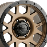 1 X Ultra 113BZ The Boss 17X9 5X5.00 78 Hub +01 Offset Bronze Wheel Rim