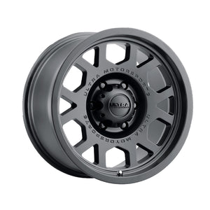 1 X Ultra 114SB The Chief 18X9 6X135 87 Hub +01 Offset Black Wheel Rim