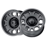 1 X Ultra 114SB The Chief 17X9 5X4.50 71.5 Hub +01 Offset Black Wheel Rim