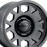 1 X Ultra 114SB The Chief 17X9 6X5.50 106.1 Hub +12 Offset Black Wheel Rim
