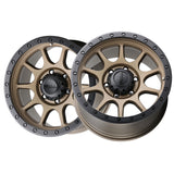 1 X Ultra 115BZ The General 17X9 5X5.00 78 Hub +01 Offset Bronze Wheel Rim