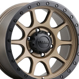 1 X Ultra 115BZ The General 17X9 5X5.00 78 Hub +01 Offset Bronze Wheel Rim