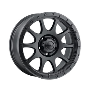 1 X Ultra 115SB The General 17X9 5X5.50 106.5 Hub +01 Offset Black Wheel Rim