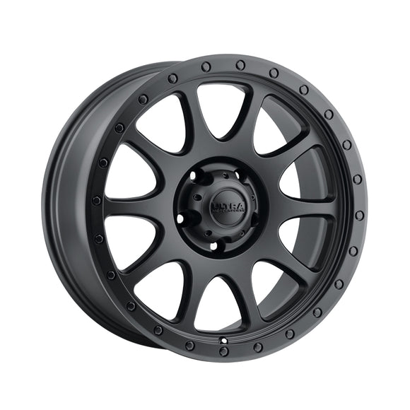 1 X Ultra 115SB The General 20X9 6X135 87 Hub +01 Offset Black Wheel Rim