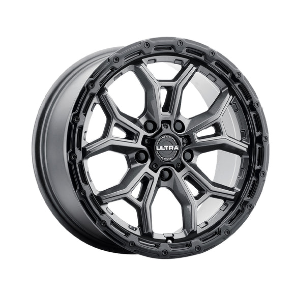 1 X Ultra 125GN Warmonger CUV 17X8 5x120 74.1 Hub +35 Offset Anthracite Wheel Rim