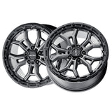 1 X Ultra 125GN Warmonger CUV 17X8 5x120 74.1 Hub +35 Offset Anthracite Wheel Rim