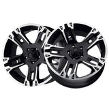 Ultra 234235B MAVERICK 17X8 5X5.00 78.00 Hub +10 Offset Black Wheel Rim