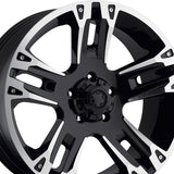 Ultra 234235B MAVERICK 17X8 5X5.00 78.00 Hub +10 Offset Black Wheel Rim
