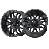 Ultra 212203SB HUNTER 17X9 6X135 87.00 Hub +18 Offset Black Wheel Rim