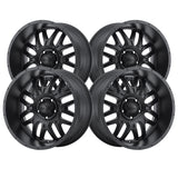 Ultra 212203SB HUNTER 17X9 6X135 87.00 Hub +18 Offset Black Wheel Rim
