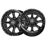 Ultra 226 20X9 8X170 125.20 Hub +01 Offset Black Wheel Rim