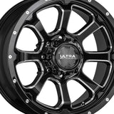 Ultra 226219BM NEMESIS 20X9 8X6.50 125.20 Hub +18 Offset Black Wheel Rim