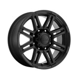 Ultra 215 16X8 6X5.50 106.10 Hub +10 Offset Black Wheel Rim