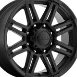 Ultra 215 16X8 6X5.50 106.10 Hub +10 Offset Black Wheel Rim
