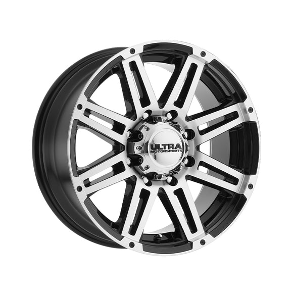 Ultra 214 16X8 6X4.50 71.80 Hub +10 Offset Black Wheel Rim