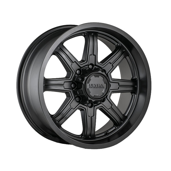 Ultra 228229SB MENACE 17X9 5X135 / 5X5.50 87.00 Hub +12 Black Wheel Rim