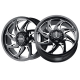 1 X Ultra 230BM Villain 20X10 6X135/6X5.50 106.1 Hub -25 Offset Black Wheel Rim