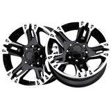 Ultra 234234B MAVERICK 17X8 6X5.50 106.10 Hub +00 Offset Black Wheel Rim