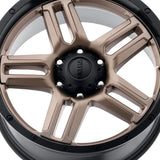 1 X Ultra 258BZ Prowler Truck 17X9 6X5.50 106.1 Hub +18 Offset Bronze Wheel Rim
