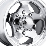 Ultra 87050K 15X8 5X5.00 83.00 Hub -19 Offset Machined Wheel Rim
