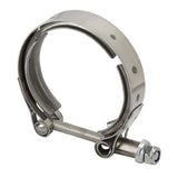 Coolstuffguru 3 Inch Mild Steel V-Band Clamp Compatible with Exhaust Downpipes Turbo Male+Female Flanges