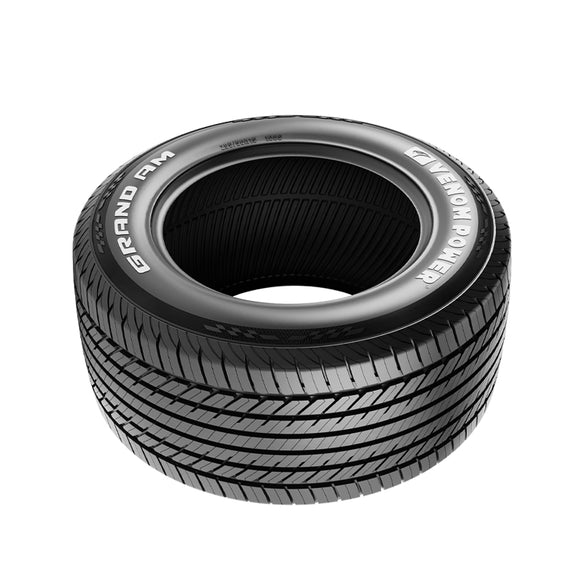 1 X New Venom Power Grand AM 255/70R15XL 112T RWL Tires