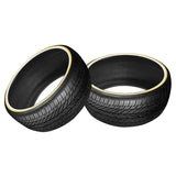 1 X New Vogue Custom Built Radial White/Gold 245/35R20XL 95V Tires