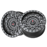 1 X Vortek VRD-701 Matte Black 17X9 Blank 78.1 Hub -18 Offset Black Wheel Rim