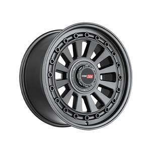 1 X Vortek VRD-702 Matte Black 18X9 5x139.7/5x150 110.3 Hub 12 Offset Black Wheel Rim