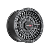 1 X Vortek VRD-705 Matte Black 17X9 6x135/6x139.7 106.1 Hub -12 Offset Black Wheel Rim