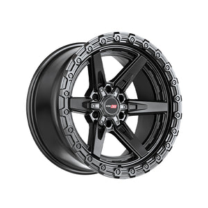 1 X Vortek VRT-602 Satin Black 20X9 6x135/6x139.7 106.1 Hub 0 Offset Black, Bronze Wheel Rim