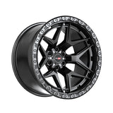 1 X Vortek VRT-603 Satin Black 20X9.5 8x165.1 125.1 Hub -18 Offset Black, Bronze Wheel Rim
