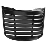 Coolstuffguru Compatible with Ford Mustang GT V6 1PC Vintage Style Rear Window Louver Scoop Cover