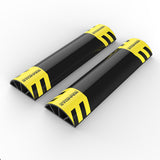 Coolstuffguru Garage Parking Aid Tire Target Guide (300mm) Black 2pcs/Set