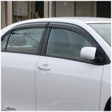 Coolstuffguru Compatible with Toyota Corolla Smoke Window Visors Rain Guard Vent Shade Deflector 4PC